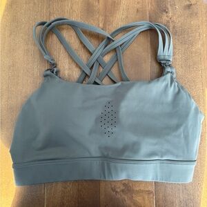 Women's Strappy Nursing Sports Bra - Green